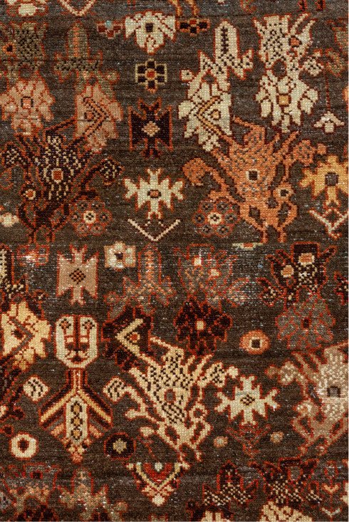Vintage Malayer Runner Rug (4' x 13')